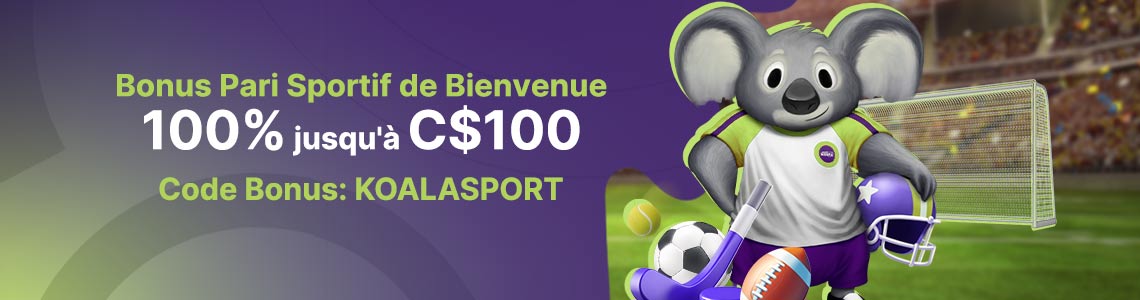 PRIME DE BIENVENUE SPORTIVE LUCKYKOALA